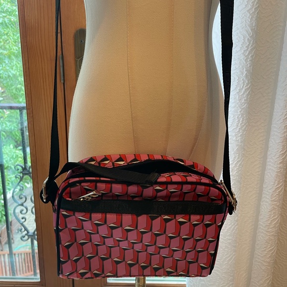 Diane Von Furstenberg Pink Geometric Crossbody Bag DVF for Target - Picture 12 of 12